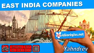 Vidéorègle Jeu de Société " EAST INDIA COMPANIES " par Yahndrev (#817)
