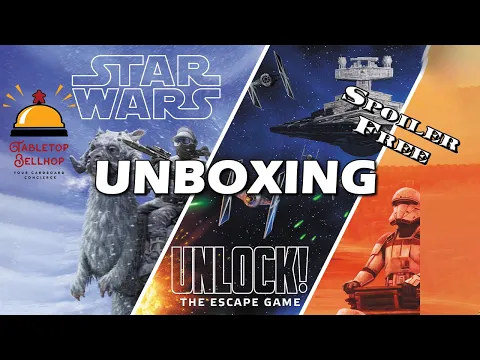 Star Wars Unlock! Unboxing, a spoiler free look at what you get in this Star Wars puzzle game