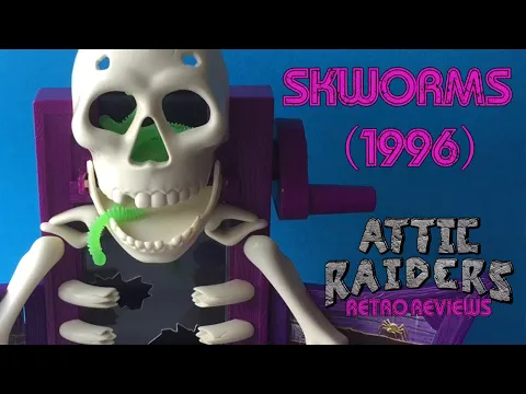 Skworms (1996) by Parker Brothers - Rare 3D Halloween Vintage Board Game Attic Raiders Retro Reviews