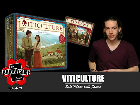 How to Play | Viticulture Essential Edition w/ Tuscany Essential Edition Expansion | Solo Mode