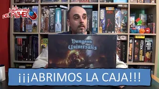 Dungeon Universalis: Abrimos la caja