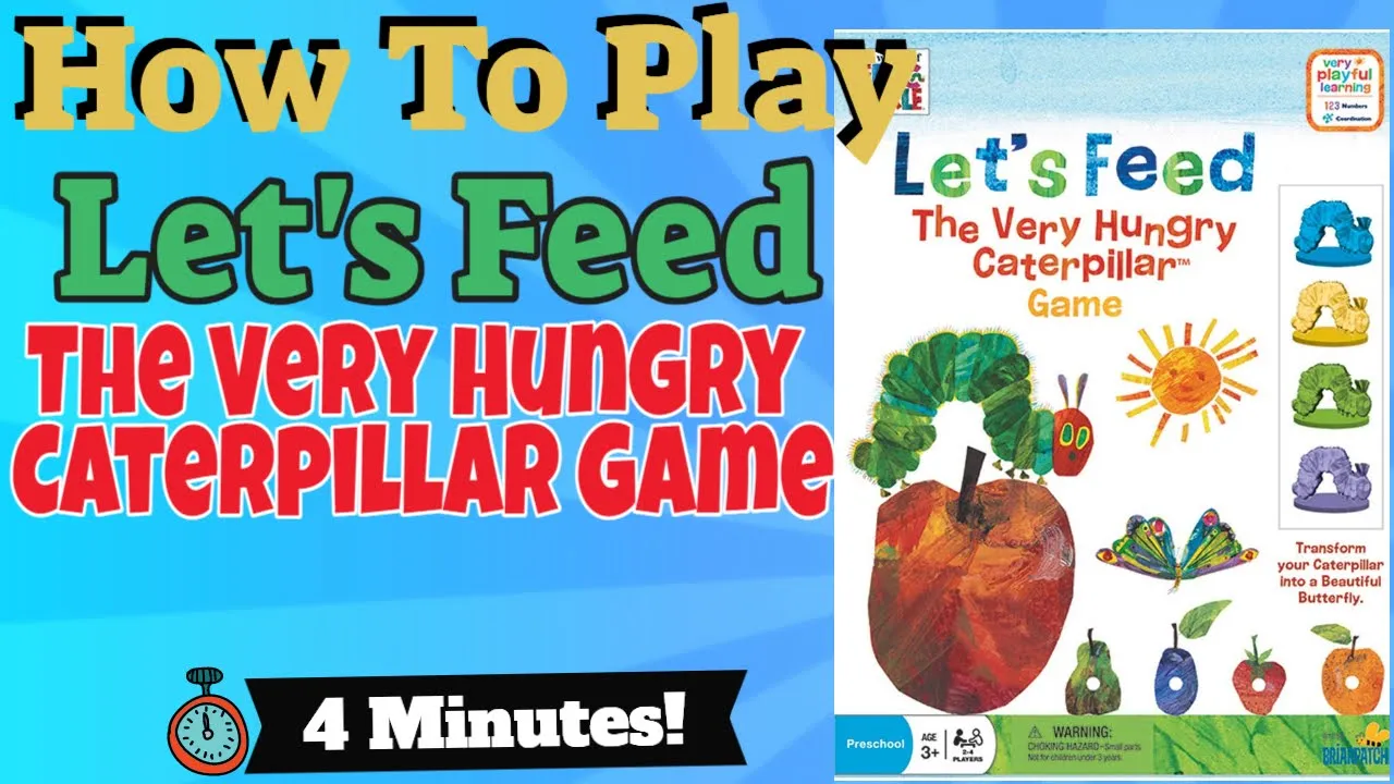How To Play Let's Feed The Very Hungry Caterpillar Game