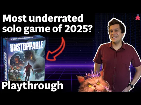 The most underrated Solo Board Game of 2025? | Unstoppable Playthrough