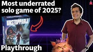 The most underrated Solo Board Game of 2025? | Unstoppable Playthrough