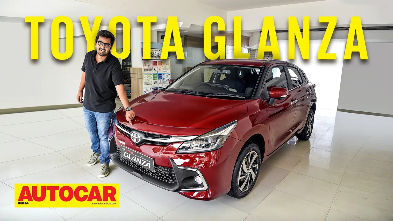 2022 Toyota Glanza - The Maruti Baleno's twin from Toyota | First Look | Autocar India