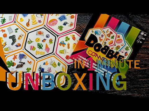 Dobble Connect UNBOXING in 1 minute