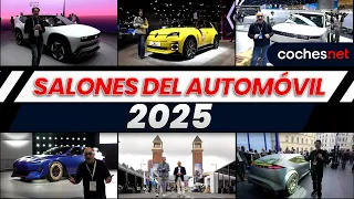 Salones del automóvil 2025: Las Vegas, Bruselas, Shanghai, Barcelona, Munich y Tokio / coches.net