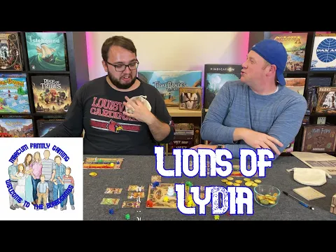 Lions of Lydia - Marcum Family Gaming - 2-player Gameplay with Tablenauts
