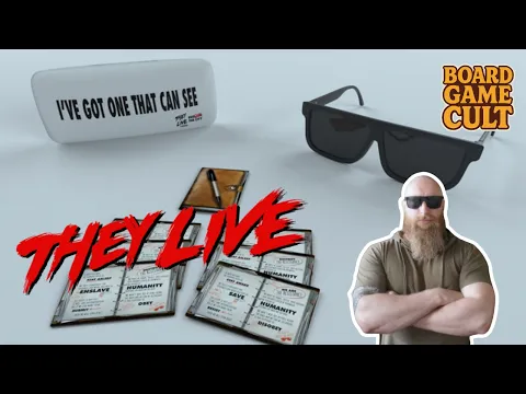 Let's Play THEY LIVE: THE CARD GAME - Board Game Cult