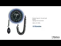 Riester big ben Round Wall Model Sphygmomanometer video