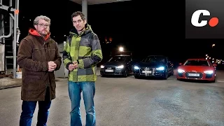 Audi R8 Laser Light vs A7 Matrix LED vs A1 Halógeno | Prueba Comparativa / Review | Coches.net
