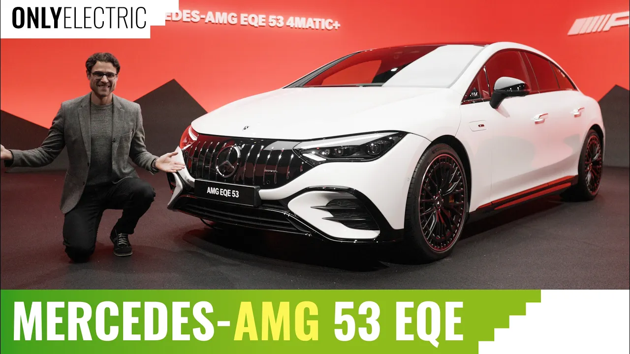 Mercedes-AMG 53 EQE Premiere ! - The Sportiest EQE to Take on Tesla with up to 677bhp