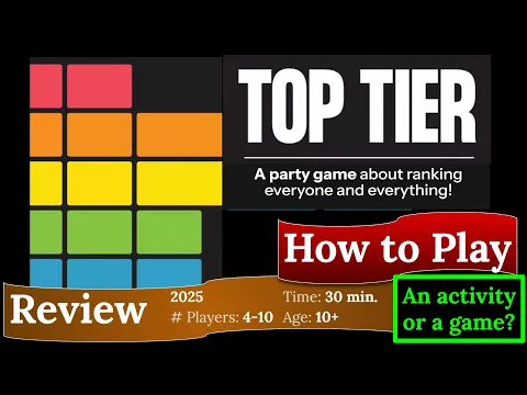 Top Tier: How to Play & Review