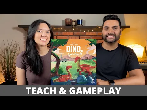 Dino Garden - Board Game Teach & Playthrough