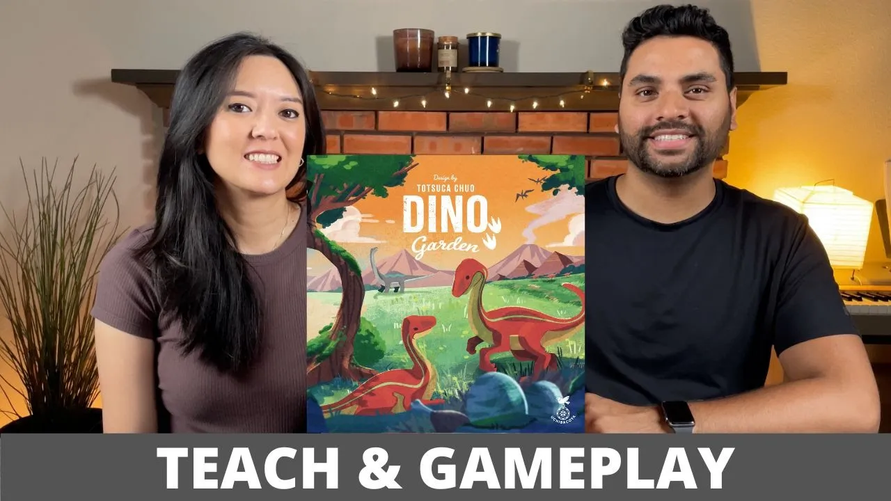Dino Garden - Board Game Teach & Playthrough