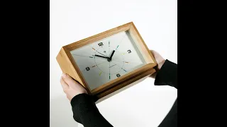 Newgate Clocks Hollywood Hills Mantel Clock, Light Oak product video.