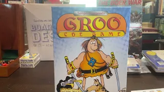 Unboxing and Quick Look at Rules for The Groo Game
