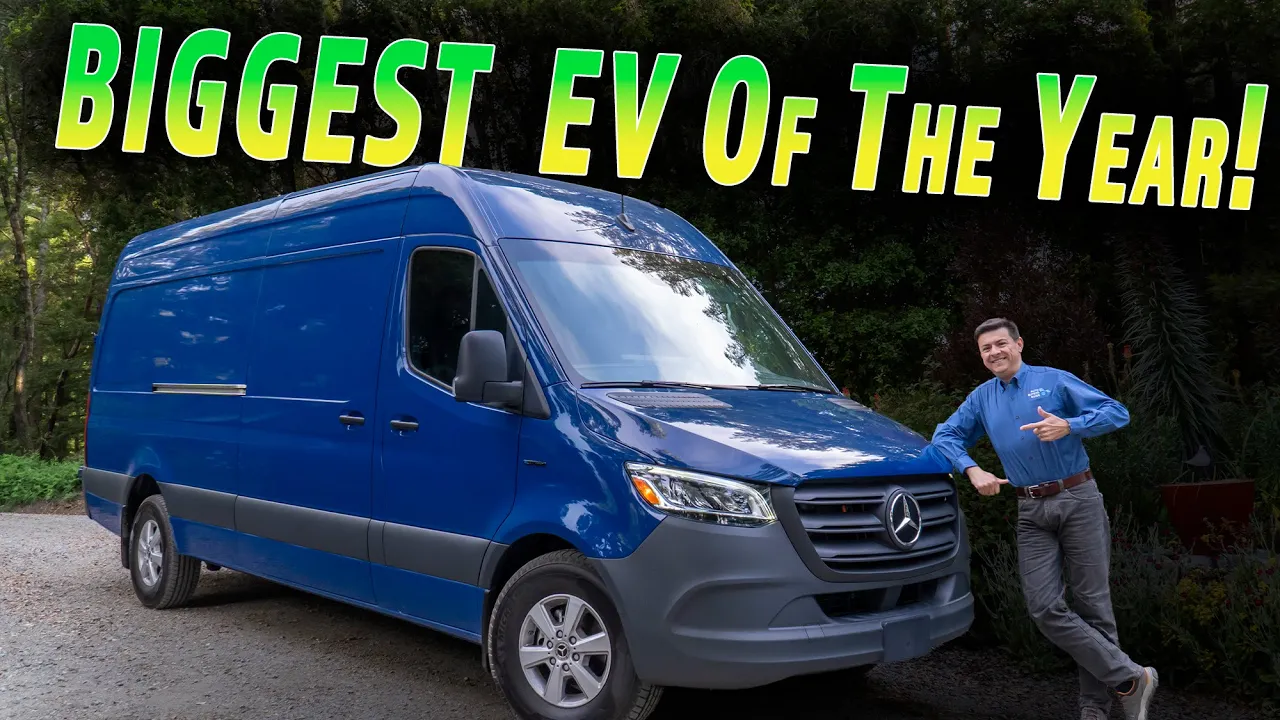 The 2024-2025 Mercedes Benz e-Sprinter Is The Biggest EV News Of The Year... Size Wise.