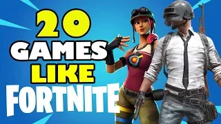 TOP 20 BEST Games Like Fortnite for Android & iOS | Battle Royale Games