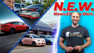 #NEWS: Fiat 500e Spezial, Tesla Model Y früher, Audi etron GT, Car Maniac Anti TV Doku