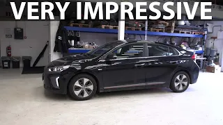 Hyundai Ioniq 28 kWh battery degradation after 162k km