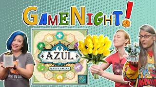 Azul: Queen's Garden - GameNight! Se9 Ep50 - How to Play and Playthrough