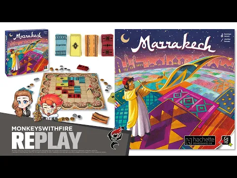 MARRAKECH - GIGAMIC | BOARD GAME LIVE PLAY |