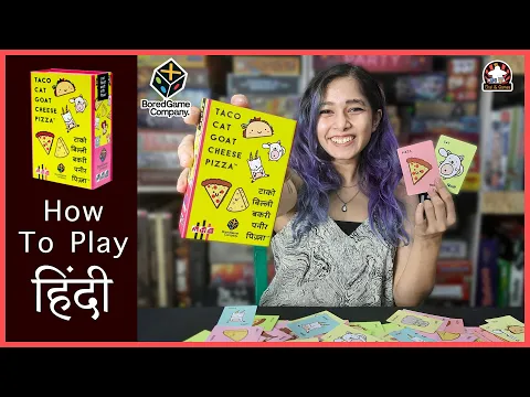 GIVEAWAY & How to Play - Taco Cat Goat Cheese Pizza | Gameplay & Review | Hindi // Chai & Games