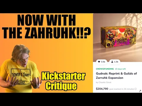 Gudnak: Guilds of Zarruhk (C+) ITS NOT A SOULLESS TCG... I think - Kickstarter Critique Review