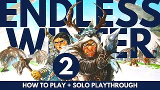 Endless Winter: Paleoamericans | PART 2 | How to Play | Solo Board Game Playthrough