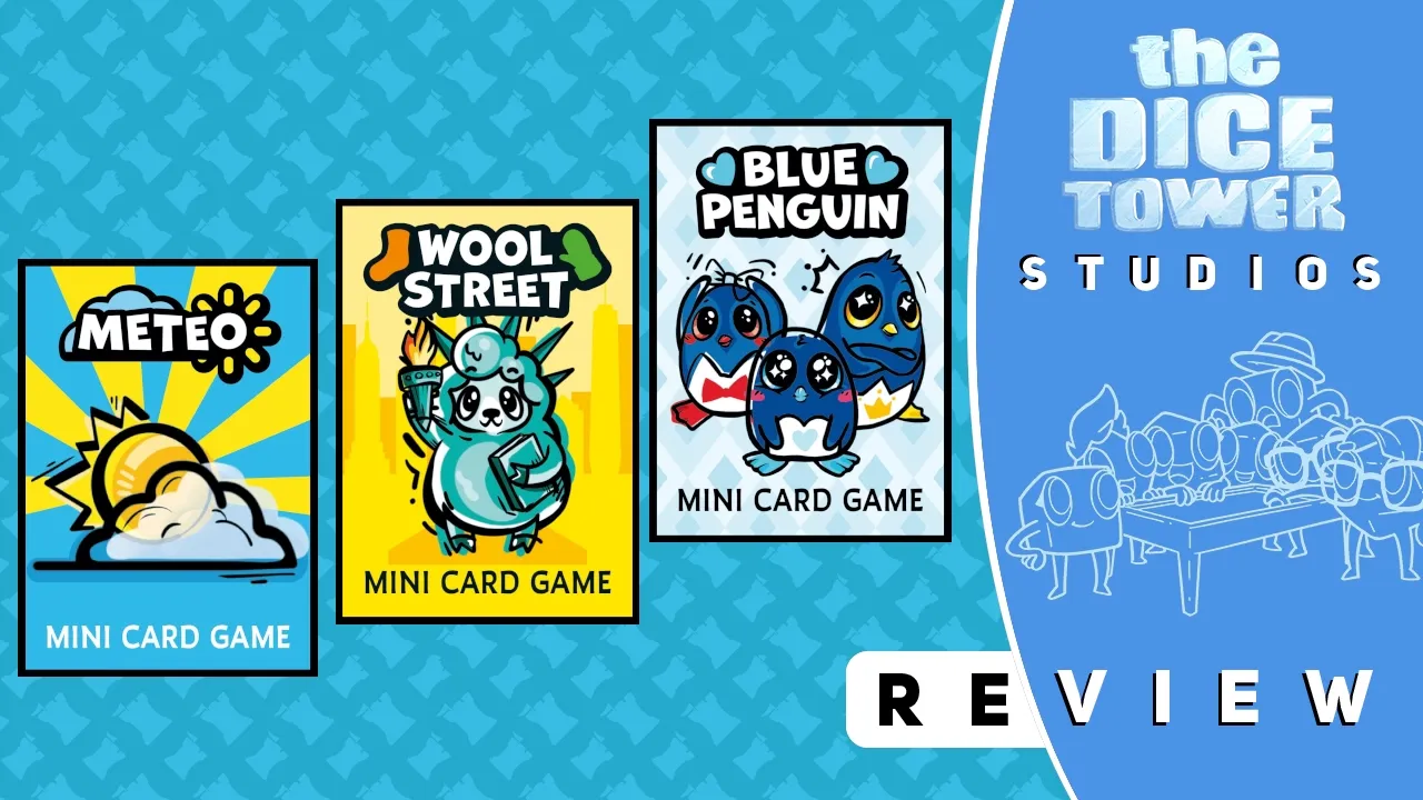 Meteo, Wool Street & Blue Penguin Reviews - What is this? Card Games For Ants!?