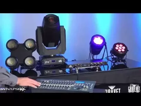 Miniature de la vidéo du produit pour Pack de relais intelligents Chauvet Synapse 4