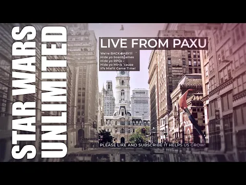 New Star Wars Unlimited news! Release date! Full designer interview Live From Pax Unplugged 2023!