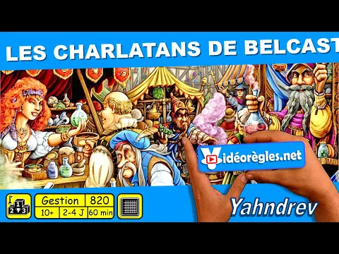 Vidéorègle Jeu de Société " LES CHARLATANS DE BELCASTEL " par Yahndrev (#820)