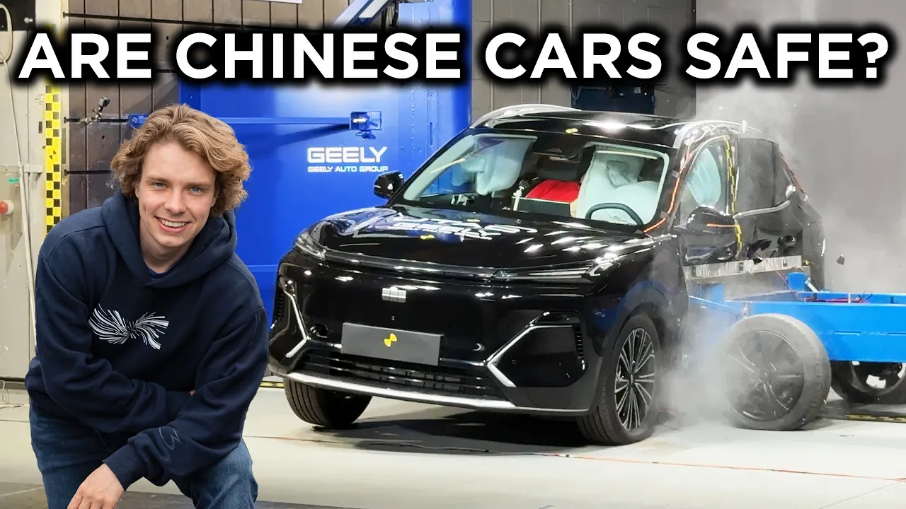 I Watched A Live Crash Test! Geely Auto & Chinese Car Safety