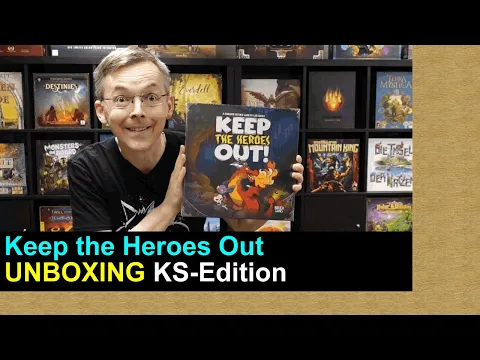 Keep the Heroes Out Unboxing | KS-Edition