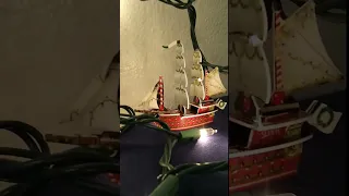 Captain Whitebeard has his Sleigh ready for the season!  #ship #Sleigh #boardgame #Whitebeard