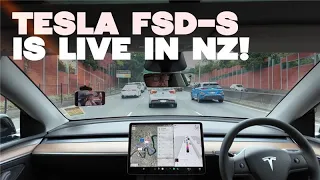 Full-self driving goes live in NZ