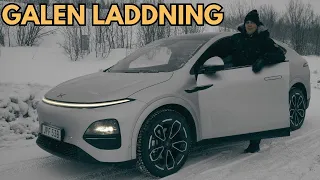 Xpeng G6 Stockholm - Kiruna t/r 260 mil i minus 30 grader
