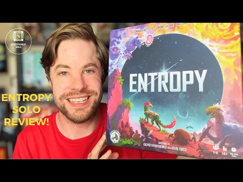 Entropy Board Game - Solo Review!