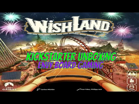 Wishland 3rd Ed. Kickstarter Unboxing
