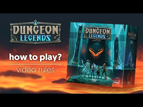Dungeon Legends - How To Play - board game rules