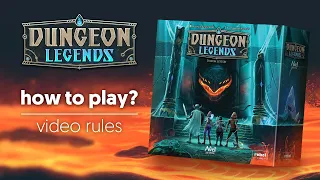 Dungeon Legends - How To Play - board game rules