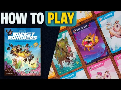 Rocket Ranchers | How to Play | Learn to Play in 6 Minutes! | Clingy Space Cats!