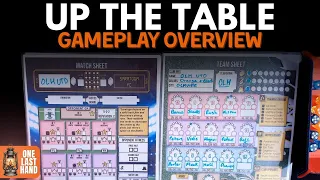 Up the Table | Preview & Gameplay Overview | Print & Play Football Manager | OneLastHand