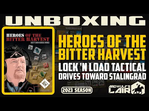 Unboxing | Heroes of the Bitter Harvest + Extras (Lock 'n Load Publishing 2023)