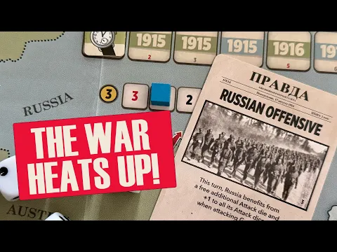 La Der Des Ders Gameplay & Impressions | Solo & 2-Player World War I Board Wargame