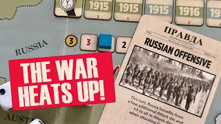 La Der Des Ders Gameplay & Impressions | Solo & 2-Player World War I Board Wargame