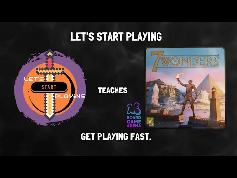 7 Wonders - How to play - Board game Arena (BGA) teach