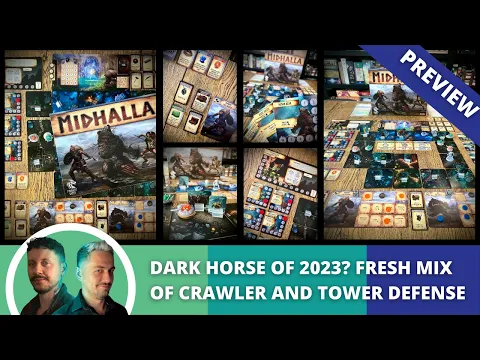 Midhalla: Preview. Dark Horse of 2023? Fresh mix of dungeon crawler and tower defense.